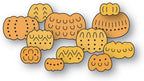 Halloween Splicing Pumpkin Die Cuts for Card Making, Various Patterns Metal Cutting Dies for Paper Scrapbooking, DIY Stencils for Album Party Wedding Festivals Decoration